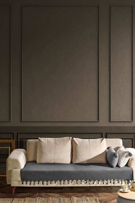 L'essentiel linge de maison Asya - Antracita